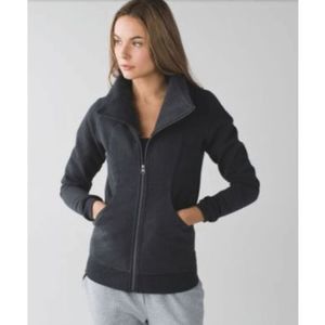 Women's Black Fleece Jacket